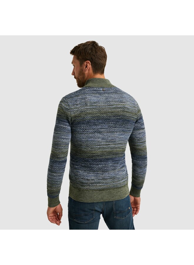 PKW2511331 5301 PME Legend Half zip collar colormix Vintage Indigo