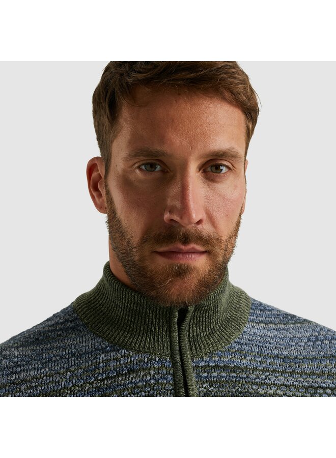 PKW2511331 5301 PME Legend Half zip collar colormix Vintage Indigo