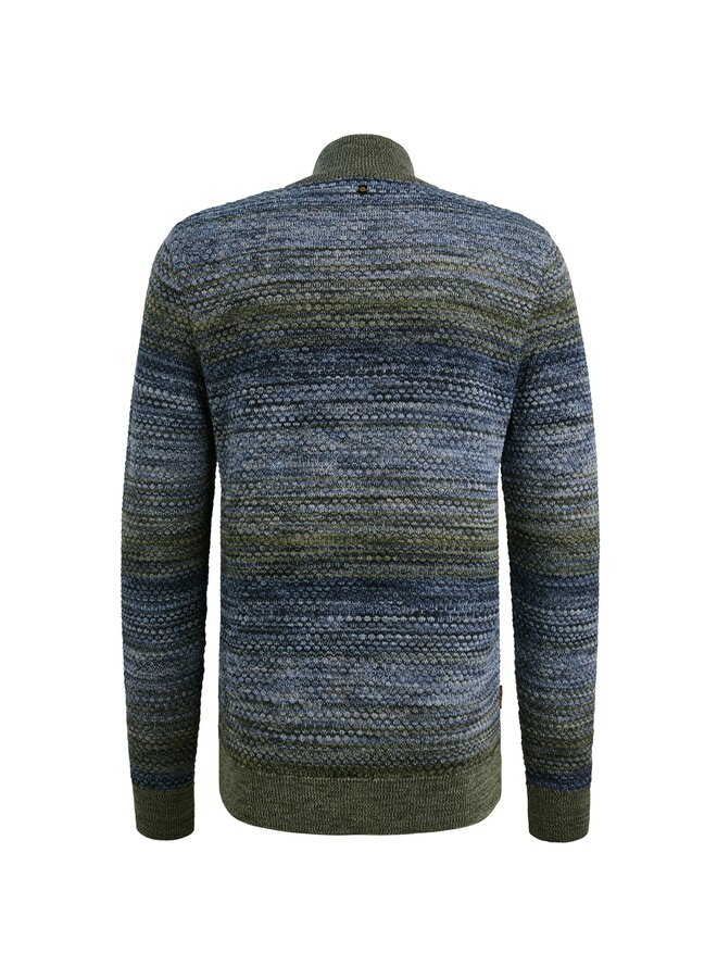 PKW2511331 5301 PME Legend Half zip collar colormix Vintage Indigo