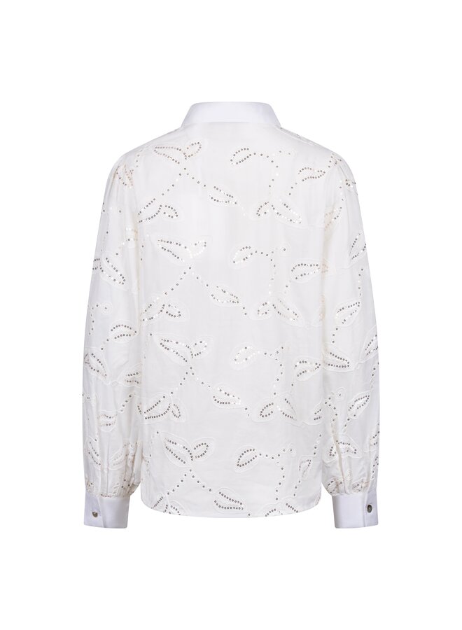 NKS02103 17 Nukus Milanova Blouse Off White