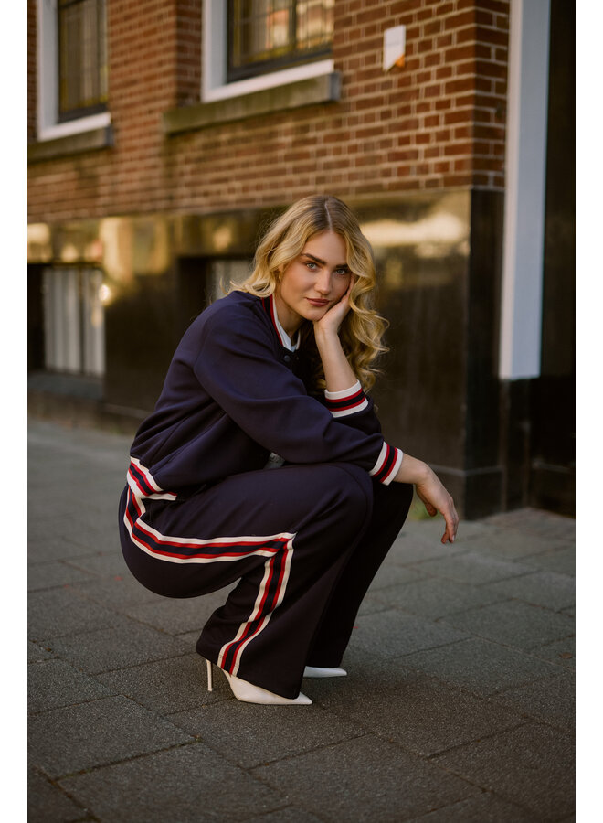 NKS09042 70 Nukus Nora Pants Navy