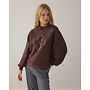 3s5212-30413 754 Summum Jersey Soft sweat Dark Chocolate
