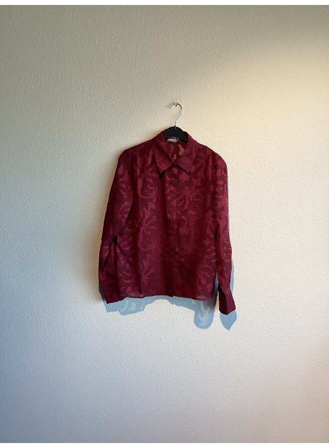 53832-26 485 Geisha blouse fancy fabric port