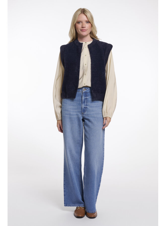 Elona.5002621 Rino&Pelle Short waistcoat Dark navy