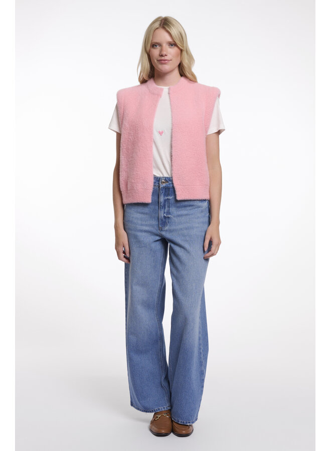 Elona.5002621 Rino&Pelle Short waistcoat Cotton candy