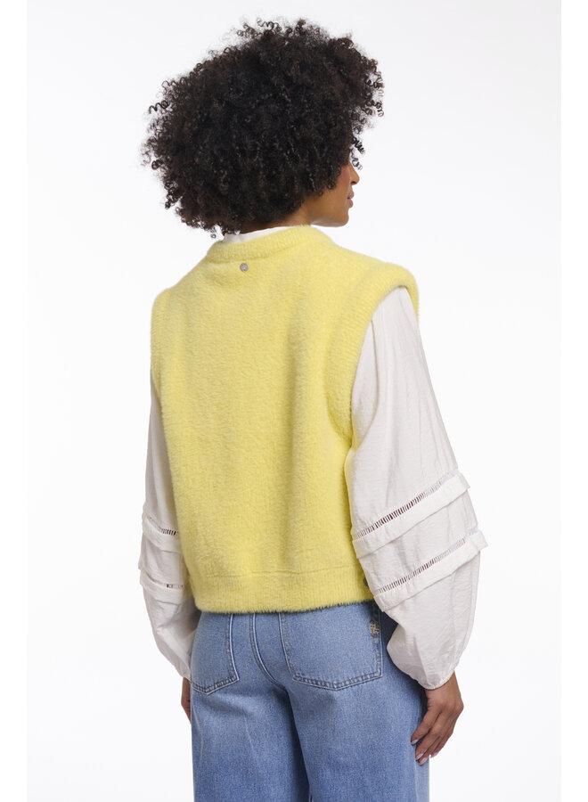 Elona.5002621 Rino&Pelle Short waistcoat Breezy lime