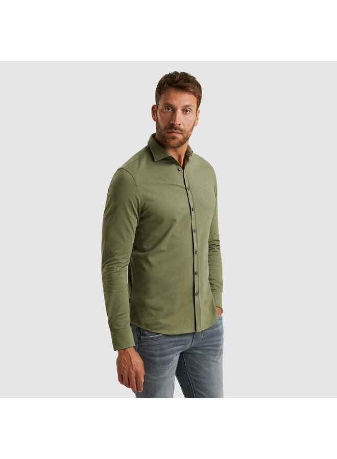 PSI2511234 6213 PME Legend LONG SLEEVE SHIRT Satin Jersey Four Leaf Clover