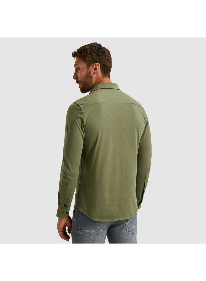 PSI2511234 6213 PME Legend LONG SLEEVE SHIRT Satin Jersey Four Leaf Clover