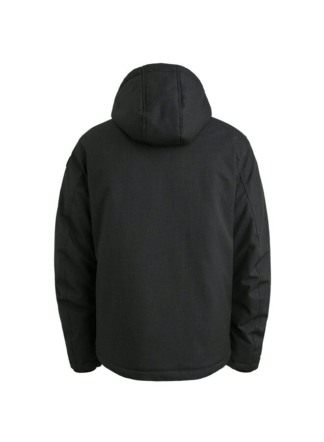 PJA2508106 5438 PME Legend Semi long jacket STRATOR Melange Twill Blue