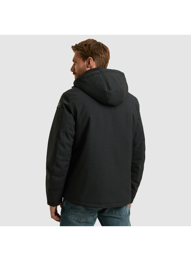 PJA2508106 5438 PME Legend Semi long jacket STRATOR Melange Twill Blue