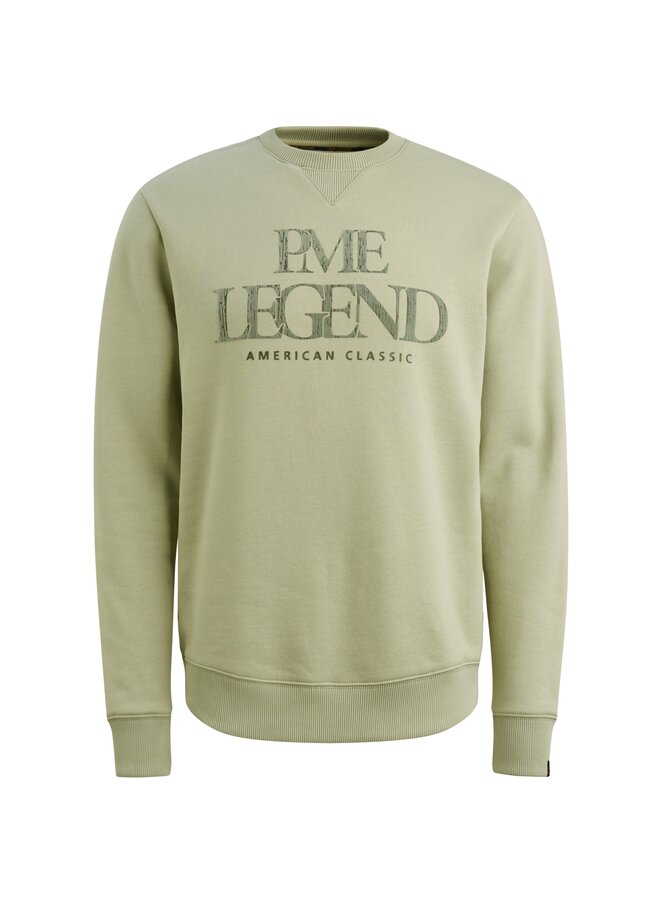 PSW2511478 6163 PME Legend ZipCrewneck 3t cross fleece Carbon