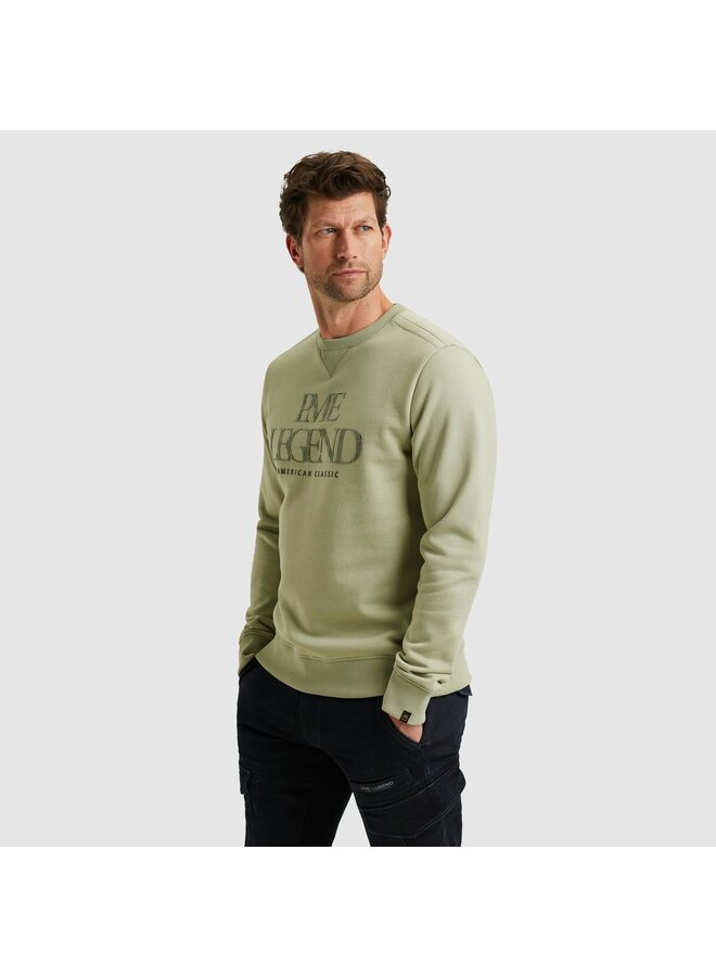 PSW2511478 6163 PME Legend ZipCrewneck 3t cross fleece Carbon