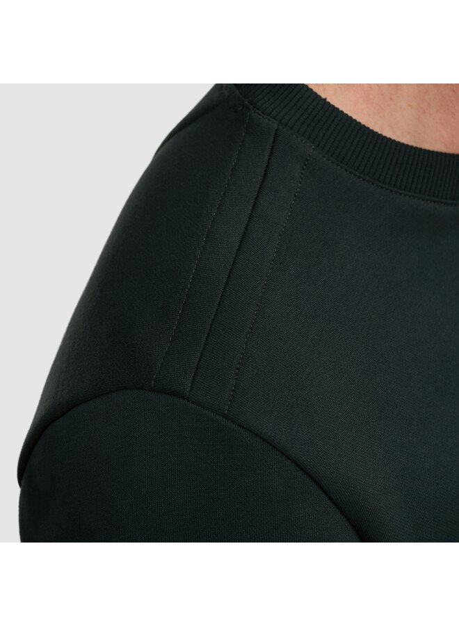 PSW2511478 5282 PME Legend ZipCrewneck 3t cross fleece Dark Army