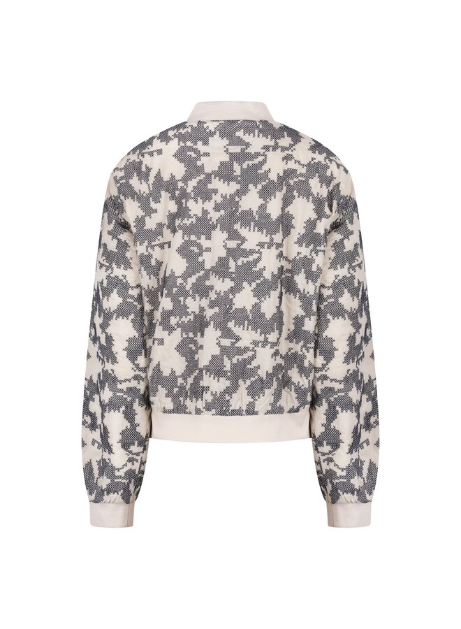 NKS13107 296 Nukus Charlie Bomber Cross Sand/Navy