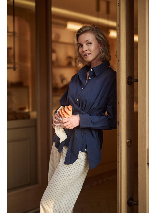 NKS01191 70 Nukus Aneta Top LS Navy