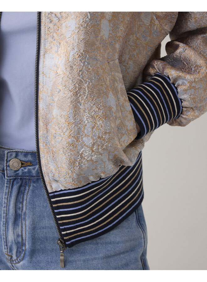 1s1295-12366 423 Summum Jacket Jacquard  Softblue