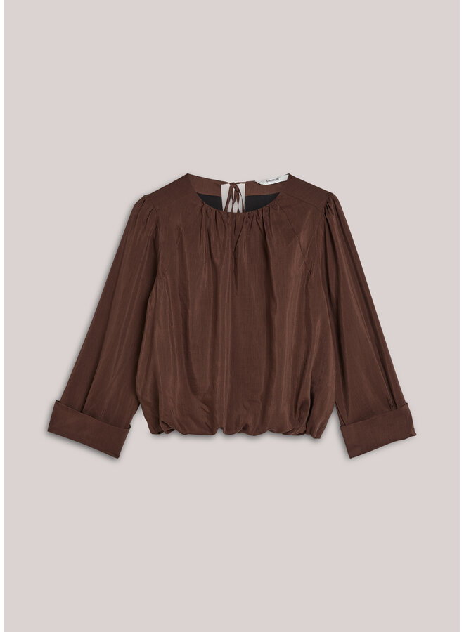 2s3401-12370 713 Summum Top Viscose cotton  Coffee