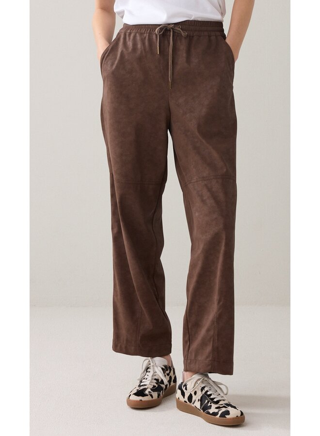 4s2948-12297 713 Summum Trouser Suedine leather  Coffee