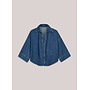 2s3346-5184 453 Summum Blouse denim kimono Light cotton twill  Denim