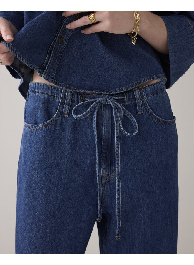 4s2908-5184 453 Summum Jeans loose fit Light cotton twill  Denim