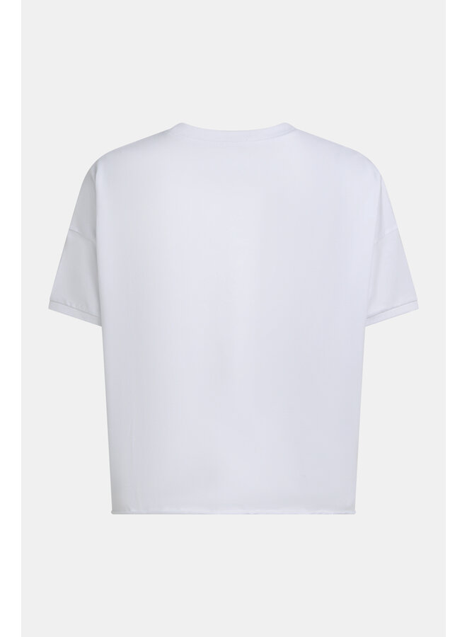 S26T1238 01-90 Penn en Ink T-shirt print white black