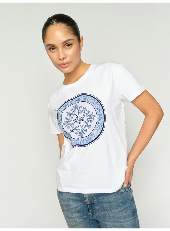 176770 101 Mos Mosh MMJudd O-SS Tee White