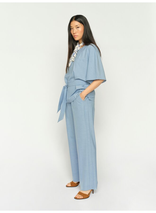 178310 406 MosMosh MMBai Roy Pant Regular Light Blue