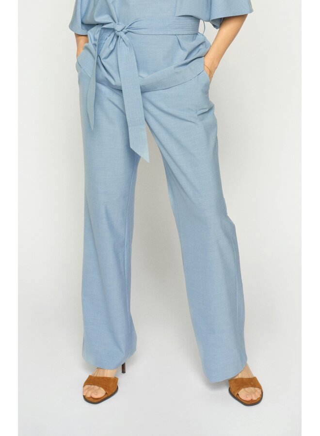178310 406 MosMosh MMBai Roy Pant Regular Light Blue