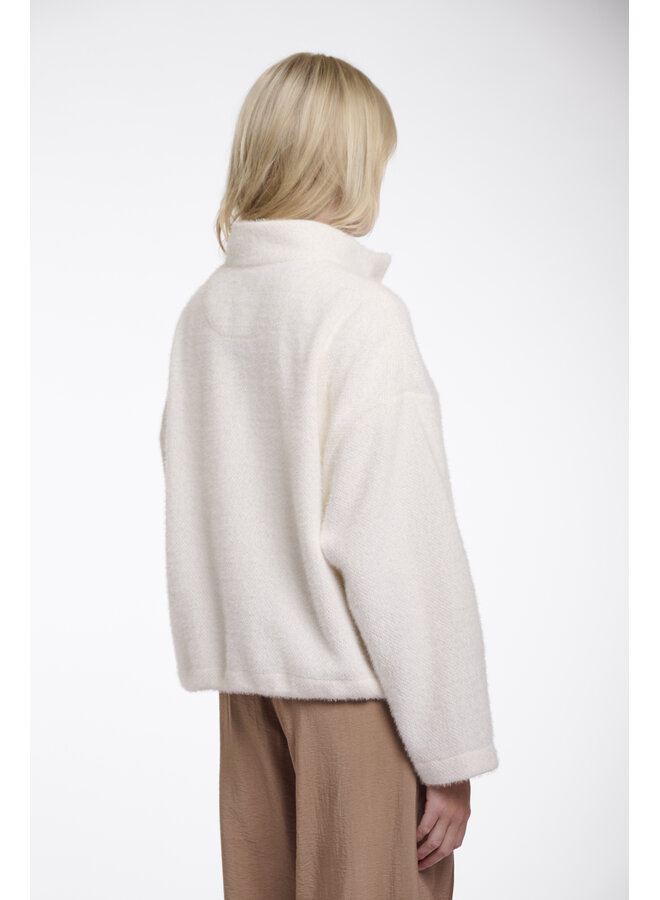 Levin.7002621 Rino&Pelle Boxy jacket with closure  Snow white