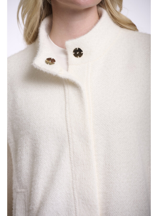 Levin.7002621 Rino&Pelle Boxy jacket with closure  Snow white