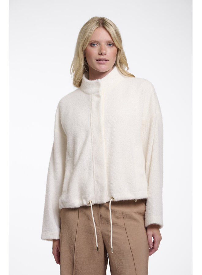 Levin.7002621 Rino&Pelle Boxy jacket with closure  Snow white