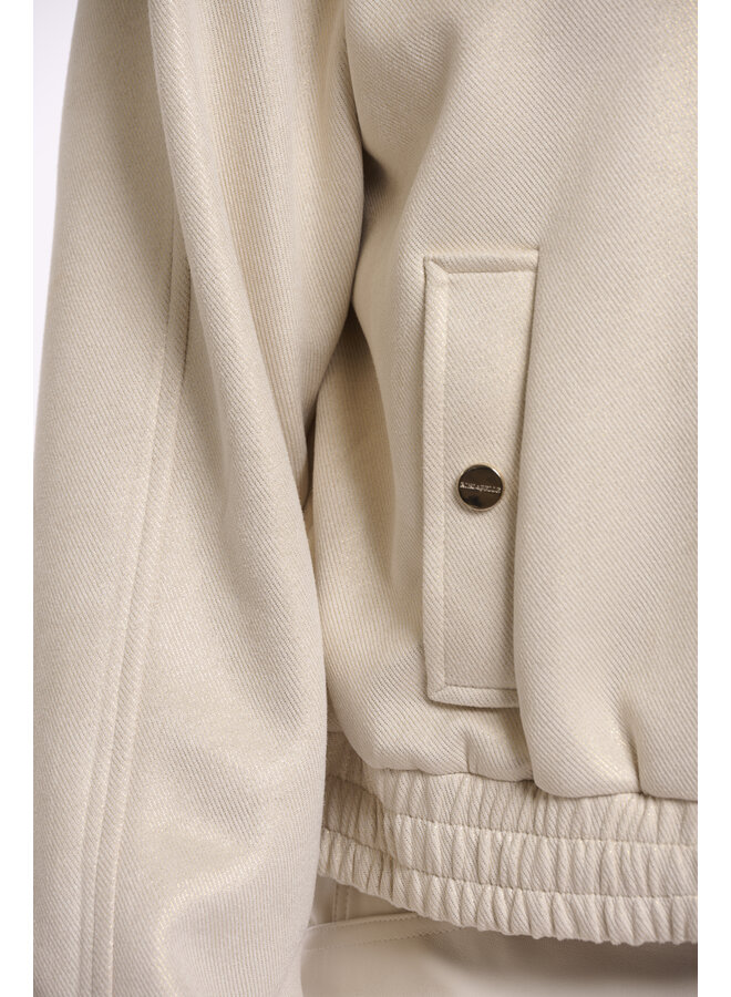 Arfi.7002621 Rino&Pelle Bomber jacket with zipper closure  Birch gold