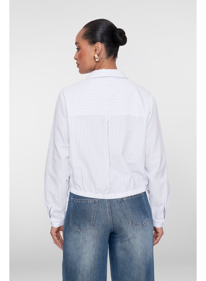 63050-14 010 Geisha Blouse jacket off-white/blue