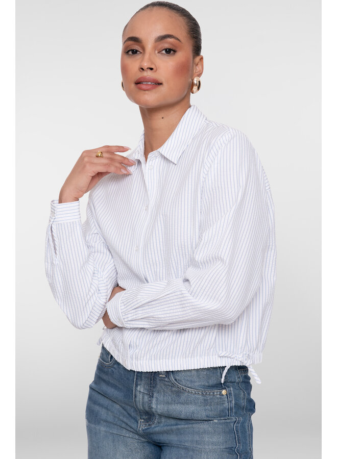 63050-14 010 Geisha Blouse jacket off-white/blue