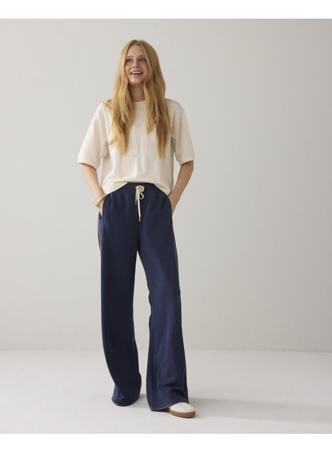 3s5282-30765 122 Summum Top Mesh and jersey  Ivory