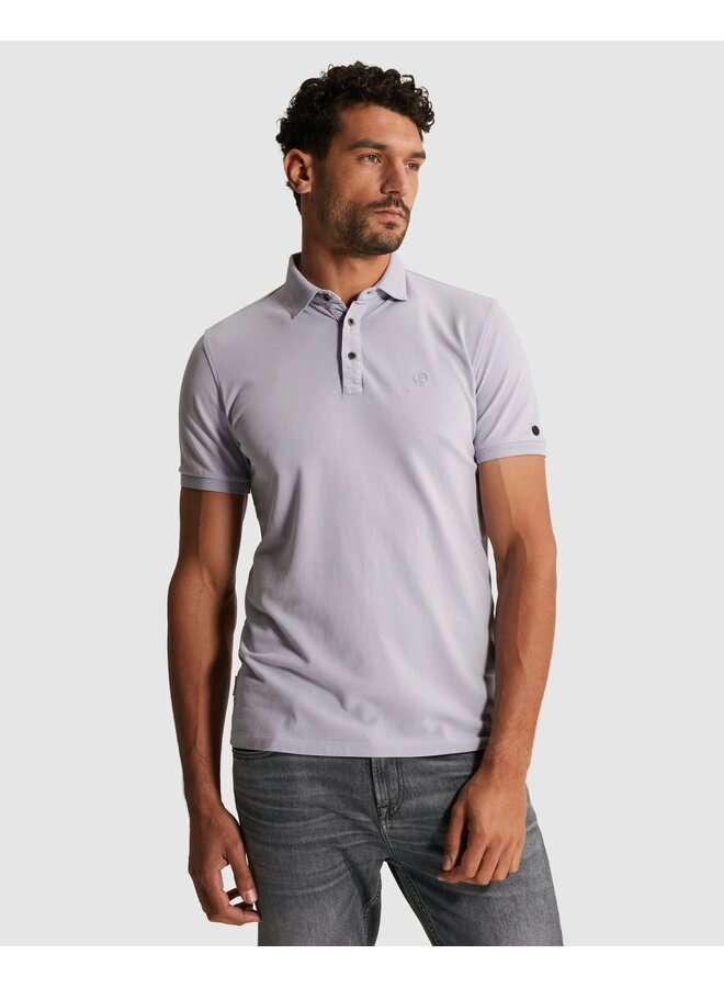 CPSS2602850 4270 Cast Iron Short sleeve polo slim fit fine pique essential Cosmic Sky