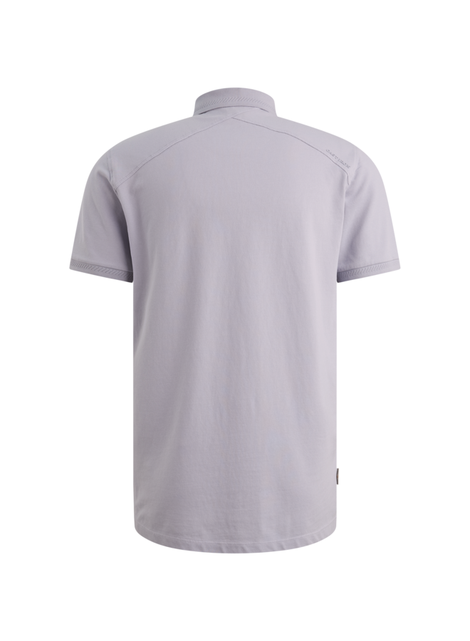 CPSS2602850 4270 Cast Iron Short sleeve polo slim fit fine pique essential Cosmic Sky