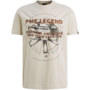PTSS2602577 7013 PME Legend Short sleeve r-neck heavy jersey front graphic Bone White