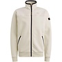 PSW2602476 7013 PME Legend Zip jacket interlock sweat Bone White