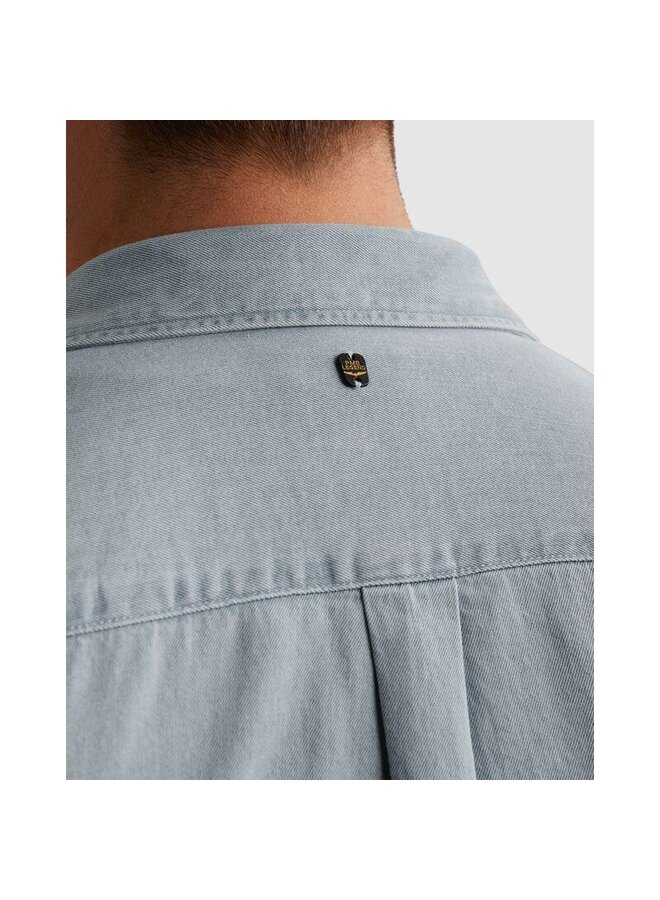 PSI2602238 BLD PME Legend LONG SLEEVE SHIRT Light Weight Bleach Denim Bleach Denim