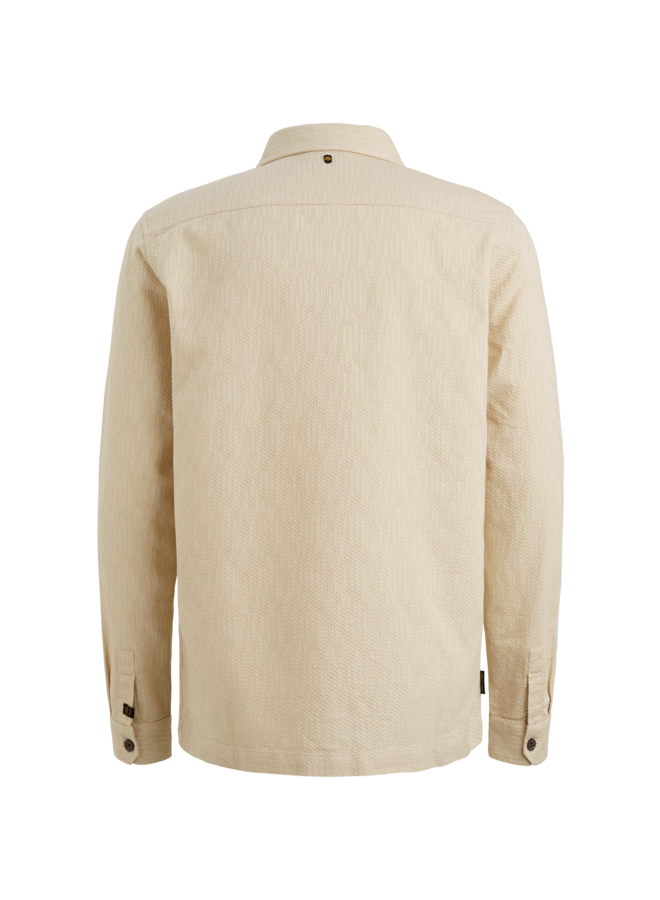 PSI2602222 7013 PME Legend LONG SLEEVE SHIRT Dobby Structure Bone White