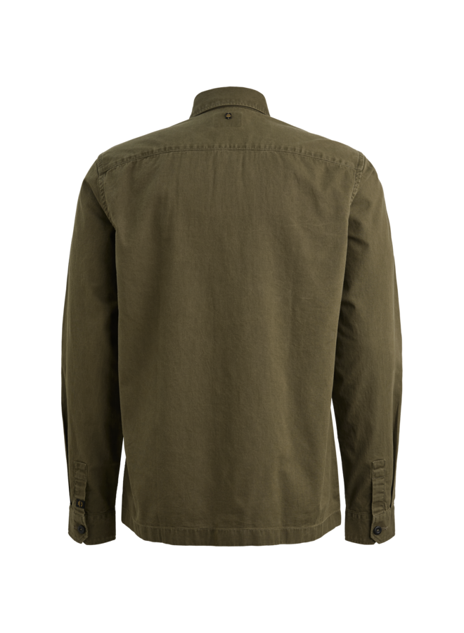 PSI2602220 6415 PME Legend LONG SLEEVE SHIRT Fine Dobby Ivy Green