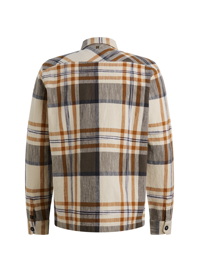 PSI2602218 8127 PME Legend LONG SLEEVE SHIRT Big Check inject Glazed Ginger