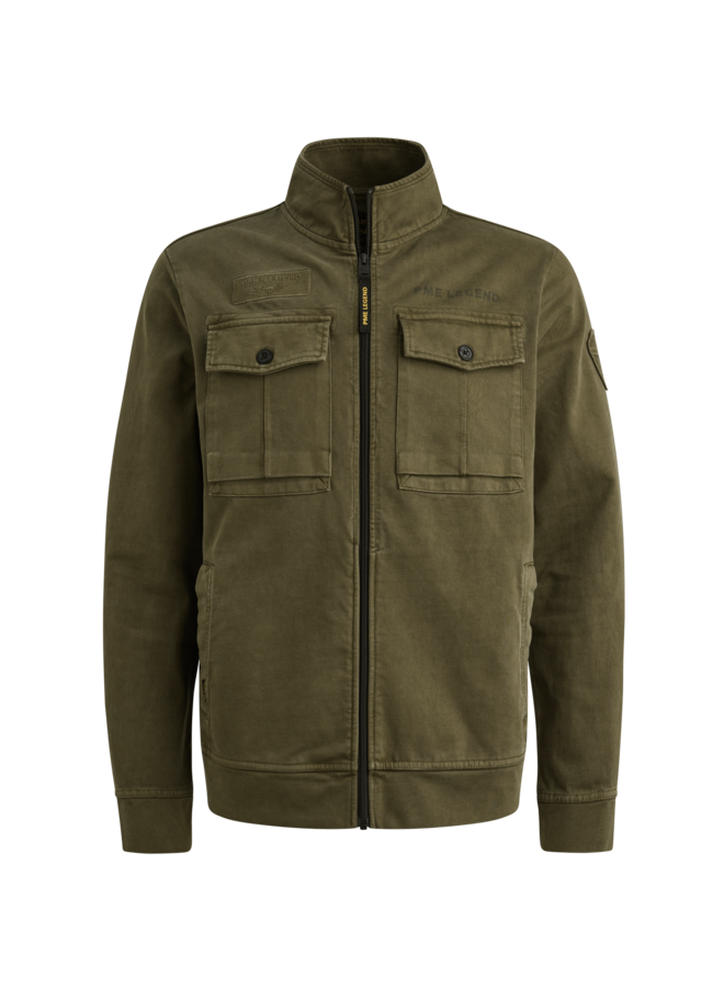 PJH2602479 6415 PME Legend Zip jacket open end jersey gd hybrid Ivy Green