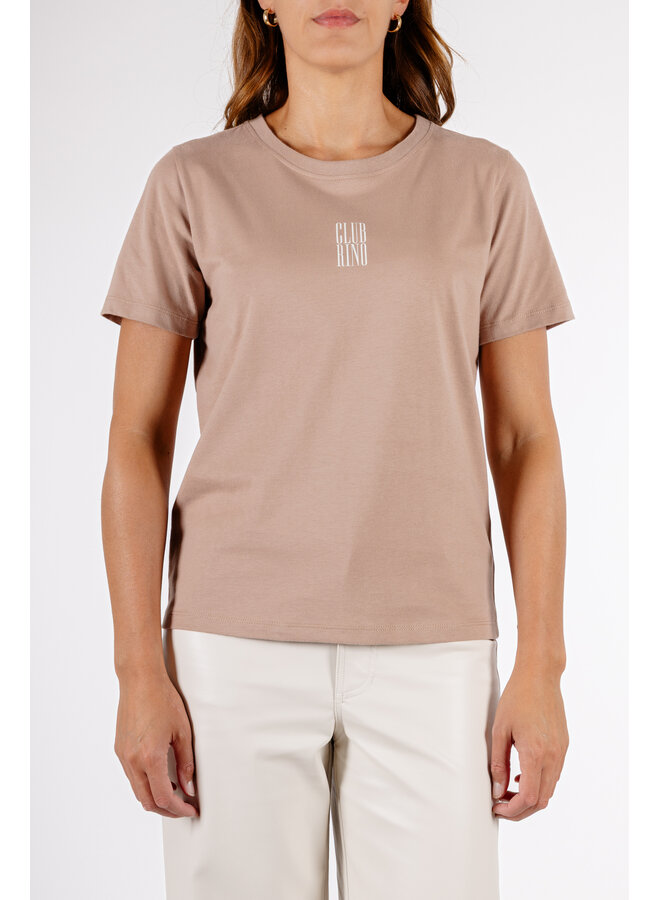Howie.7002621 Rino&Pelle T-shirt with print  Rosy brown