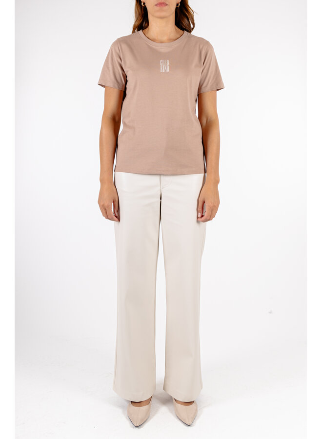 Howie.7002621 Rino&Pelle T-shirt with print  Rosy brown