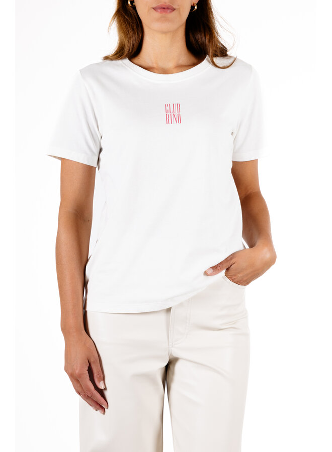 Howie.7002621 Rino&Pelle T-shirt with print  Snow white