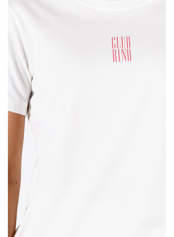 Howie.7002621 Rino&Pelle T-shirt with print  Snow white