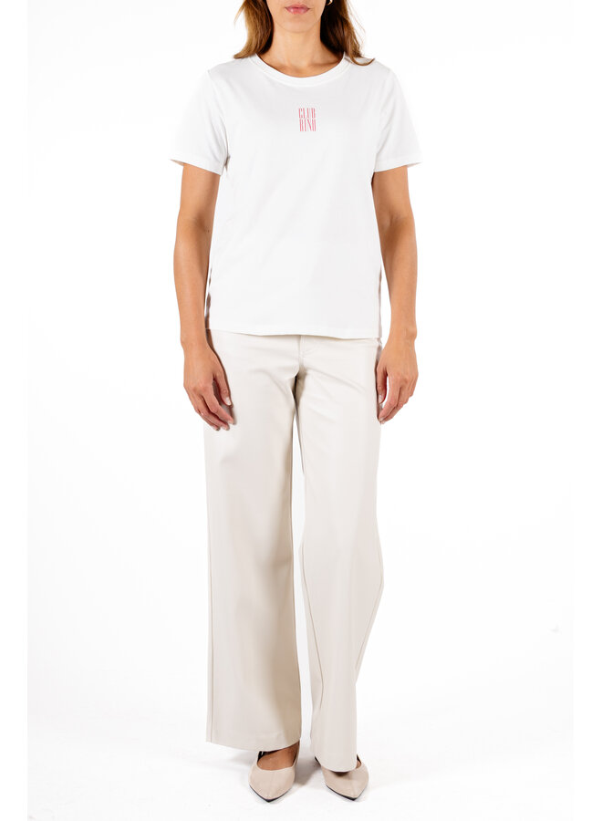 Howie.7002621 Rino&Pelle T-shirt with print  Snow white