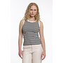 Uma.7002621 Rino&Pelle Tanktop  Black white striped